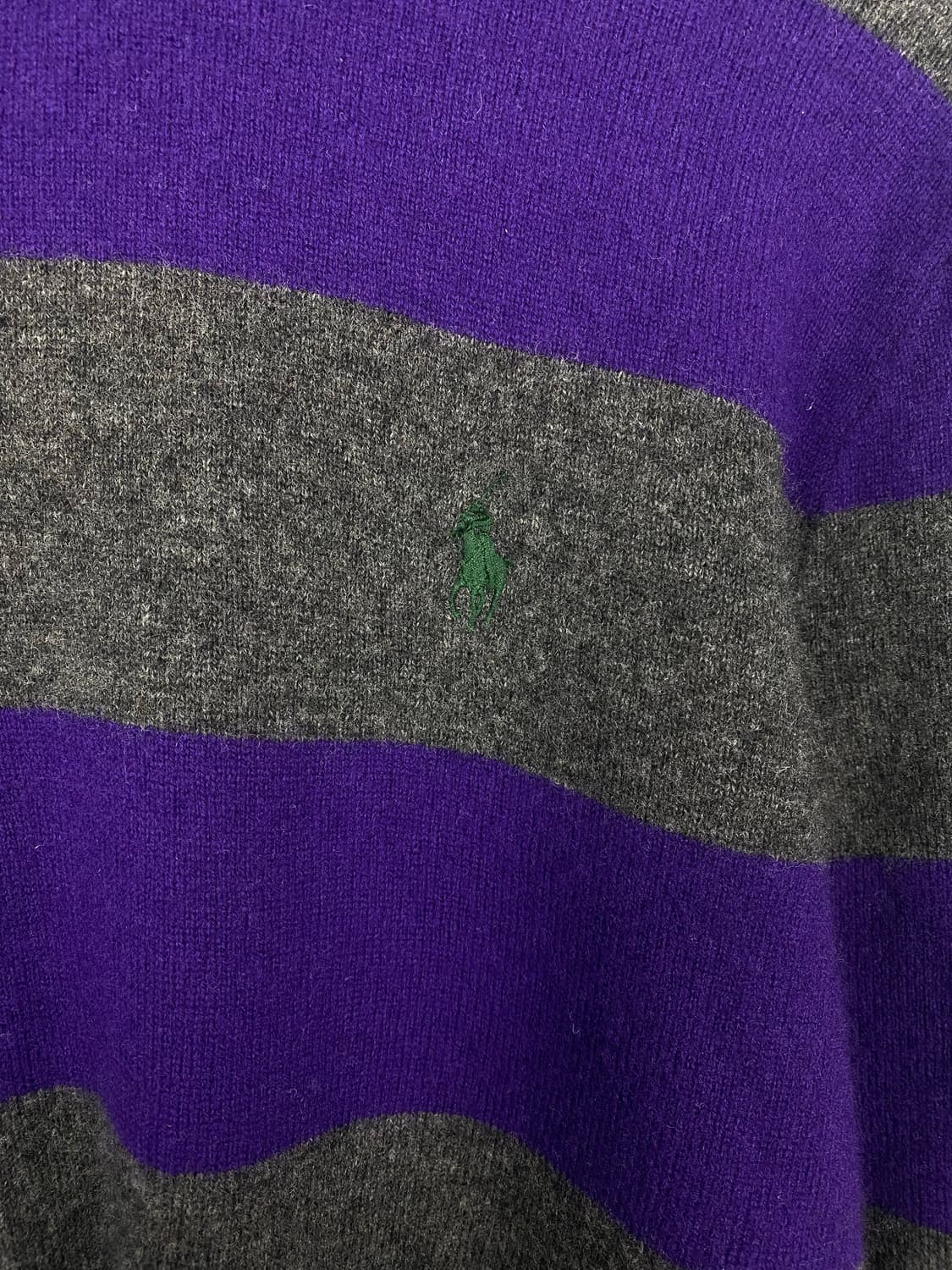 폴로 랄프로렌 울 스트라이프 니트 M <529> 상품이미지3