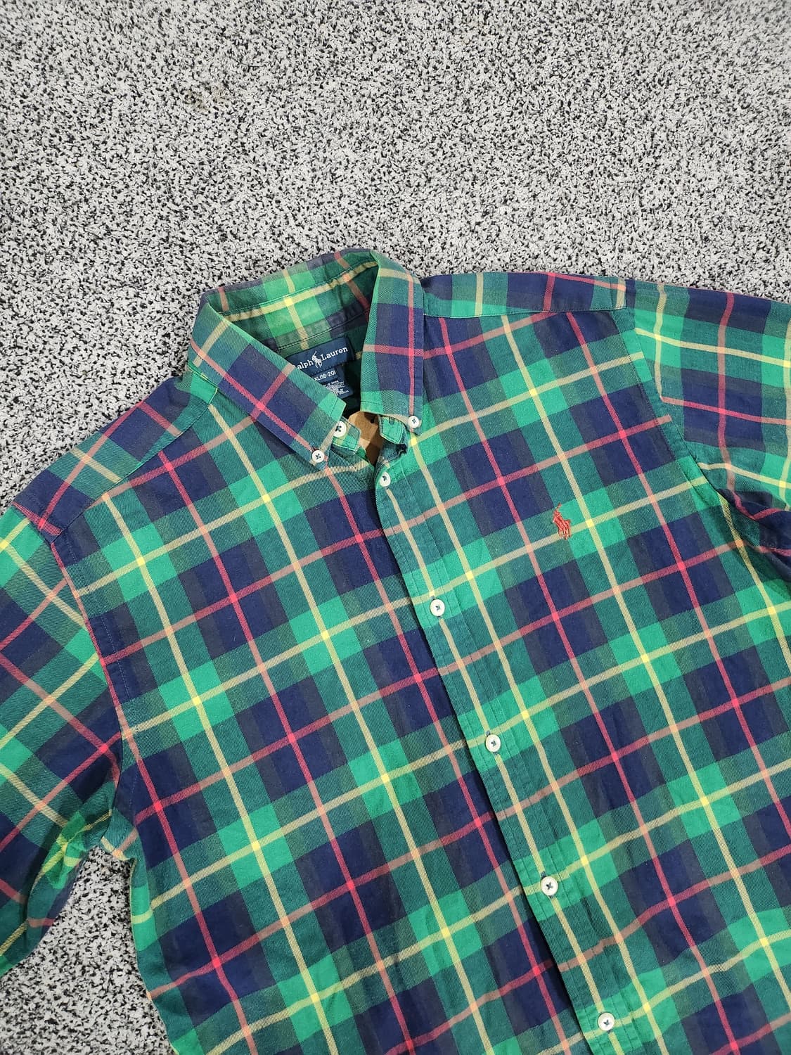 **폴로 랄프 로렌(Polo Ralph Lauren) 체크 셔츠 ​-XL 상품이미지4