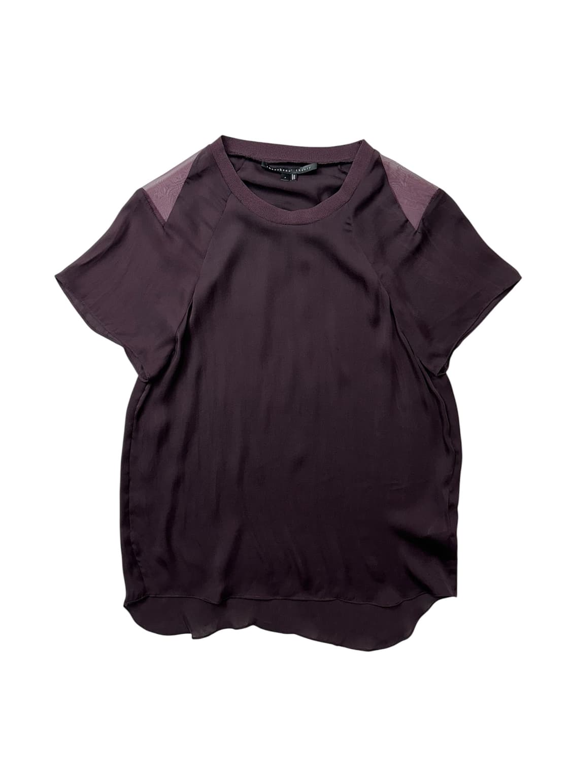 Theyskens’ 띠어리 시스루 블라우스 상품이미지1