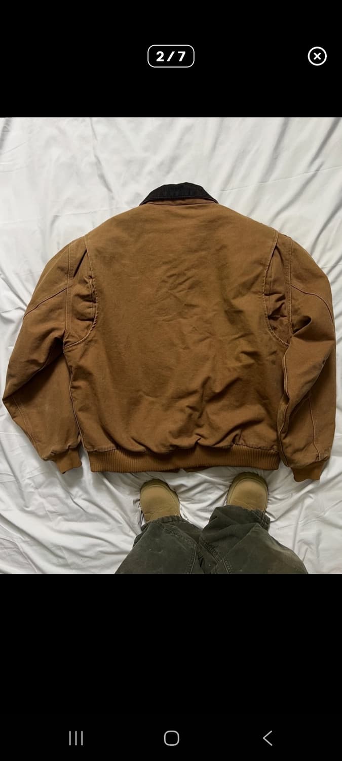 칼하트 j165 워크자켓 xl 상품이미지2