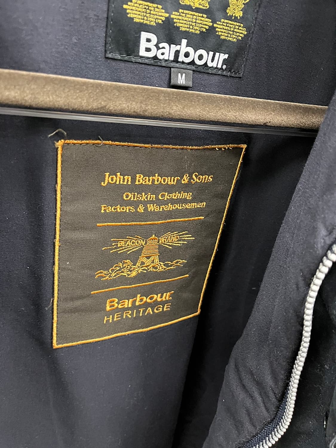 105) 바버 오일워싱 왁스코트  상품이미지10