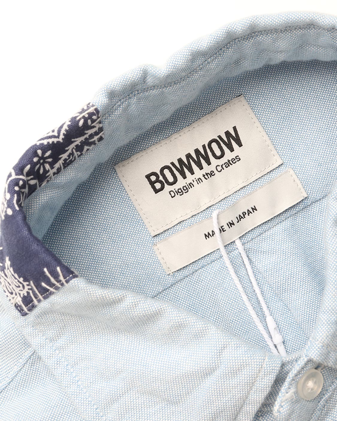 바우와우 BOWWOW Oxford BD Bandana Shirts  상품이미지9