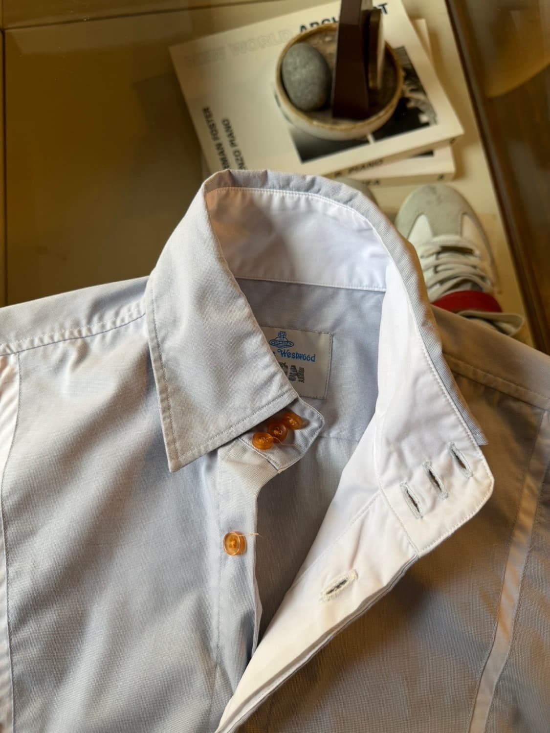 비비안 웨스트우드 클레릭 셔츠 남 95 여 66 상품이미지7