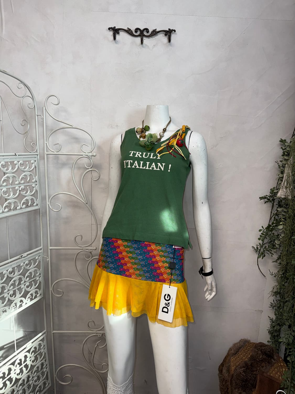 MOSCHINO truly italian pasta sleeveless 상품이미지8