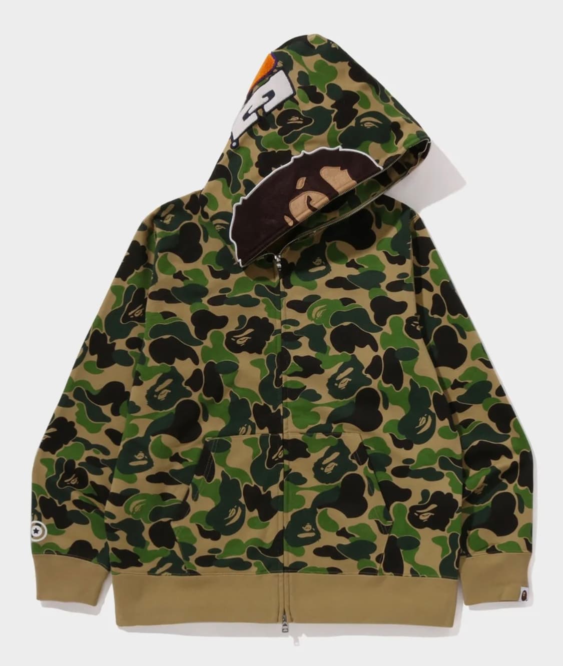 베이프 후드집업 Bape 카모 풀집 후드티 L사이즈 상품이미지2