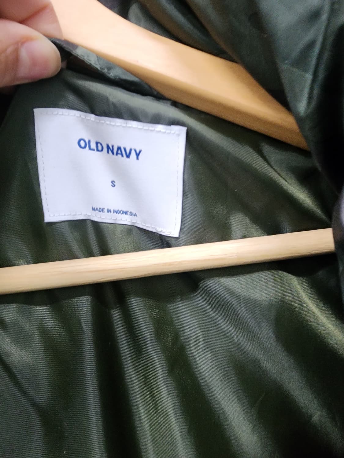 올드네이비 카모 점퍼 상품이미지5