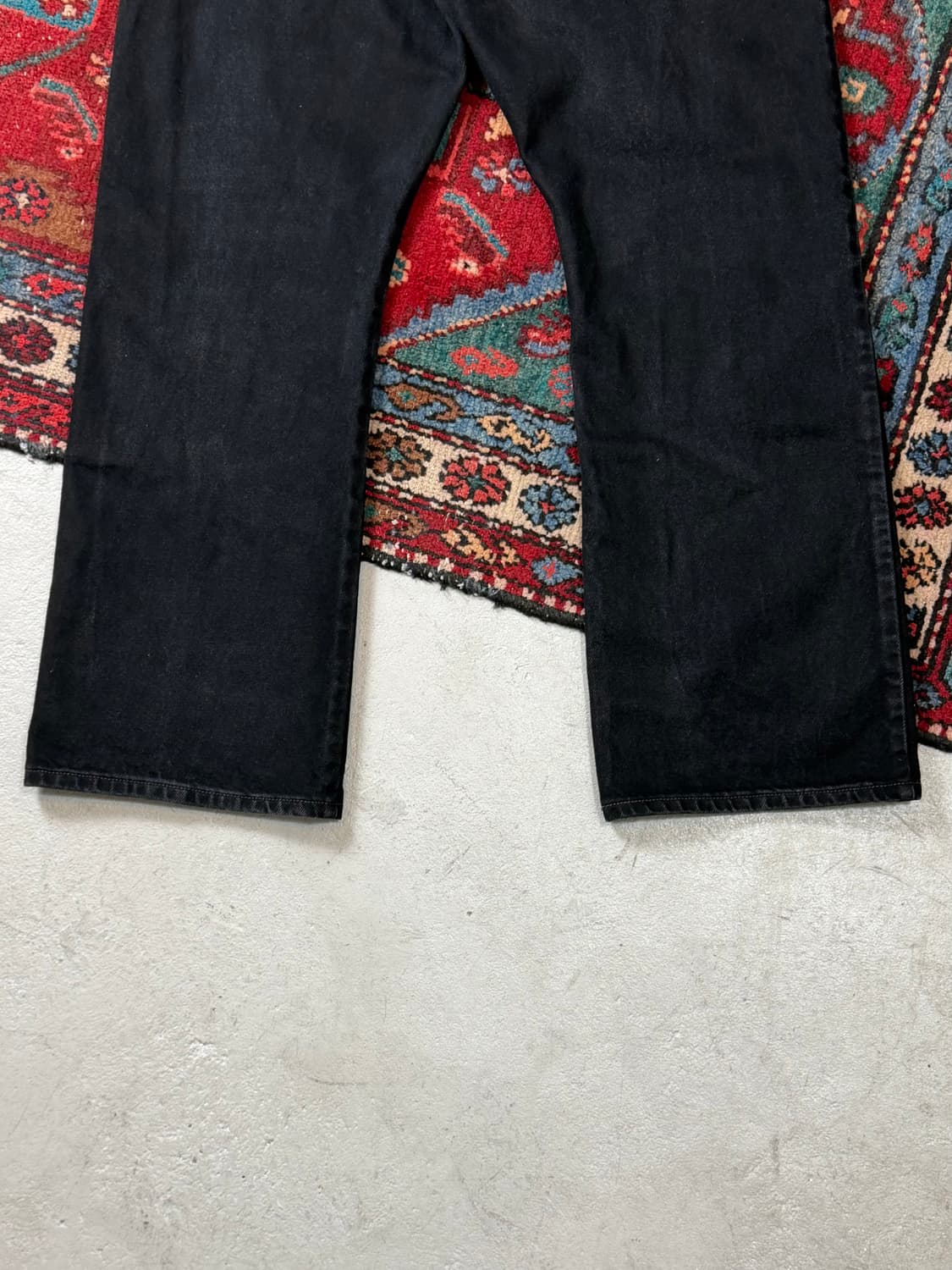 00's 빈티지 리바이스 517 블랙 부츠컷 플레어진 상품이미지9