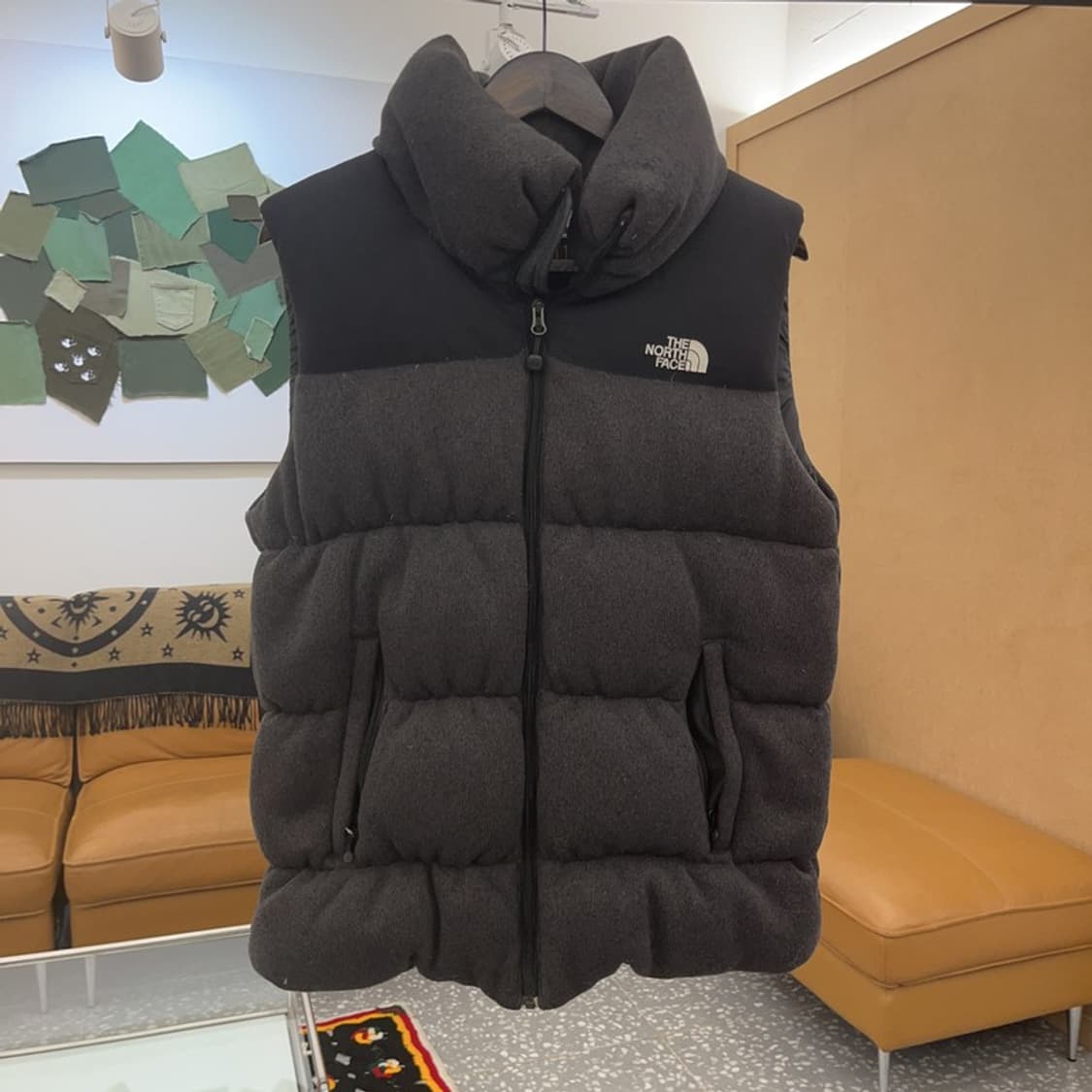 노스페이스 눕시 넥워머 거위털 패딩 조끼 95 C06864 상품이미지3