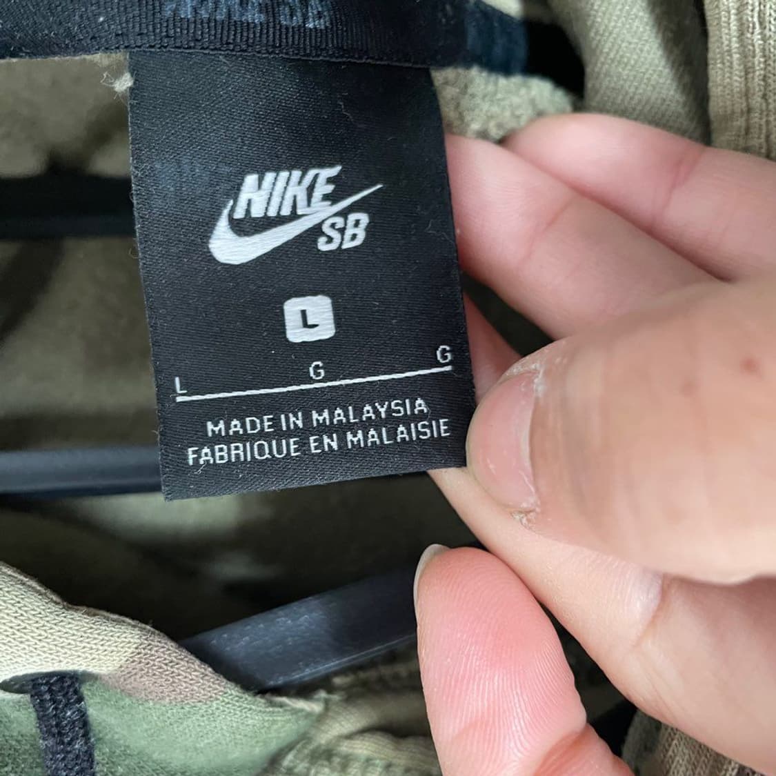 나이키 기모 카모 후드 5130 상품이미지6