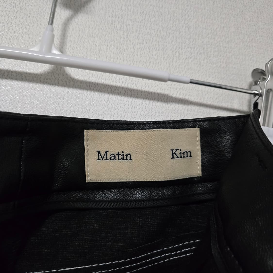 마뗑킴 2021 레더 팬츠 / 여성 바지/ 여성 팬츠  상품이미지3