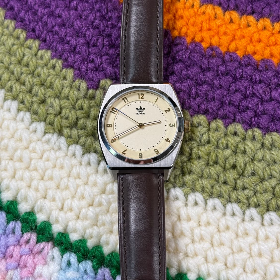 아디다스 adidas 빈티지 가죽시계 상품이미지1