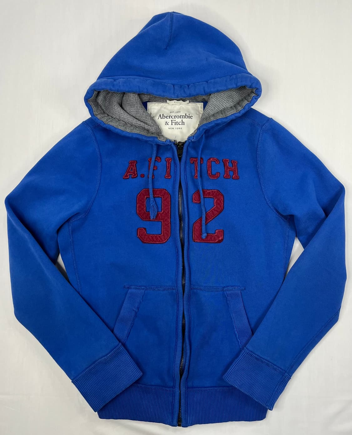 아베크롬비 파란색 후드집업 XL 상품이미지1