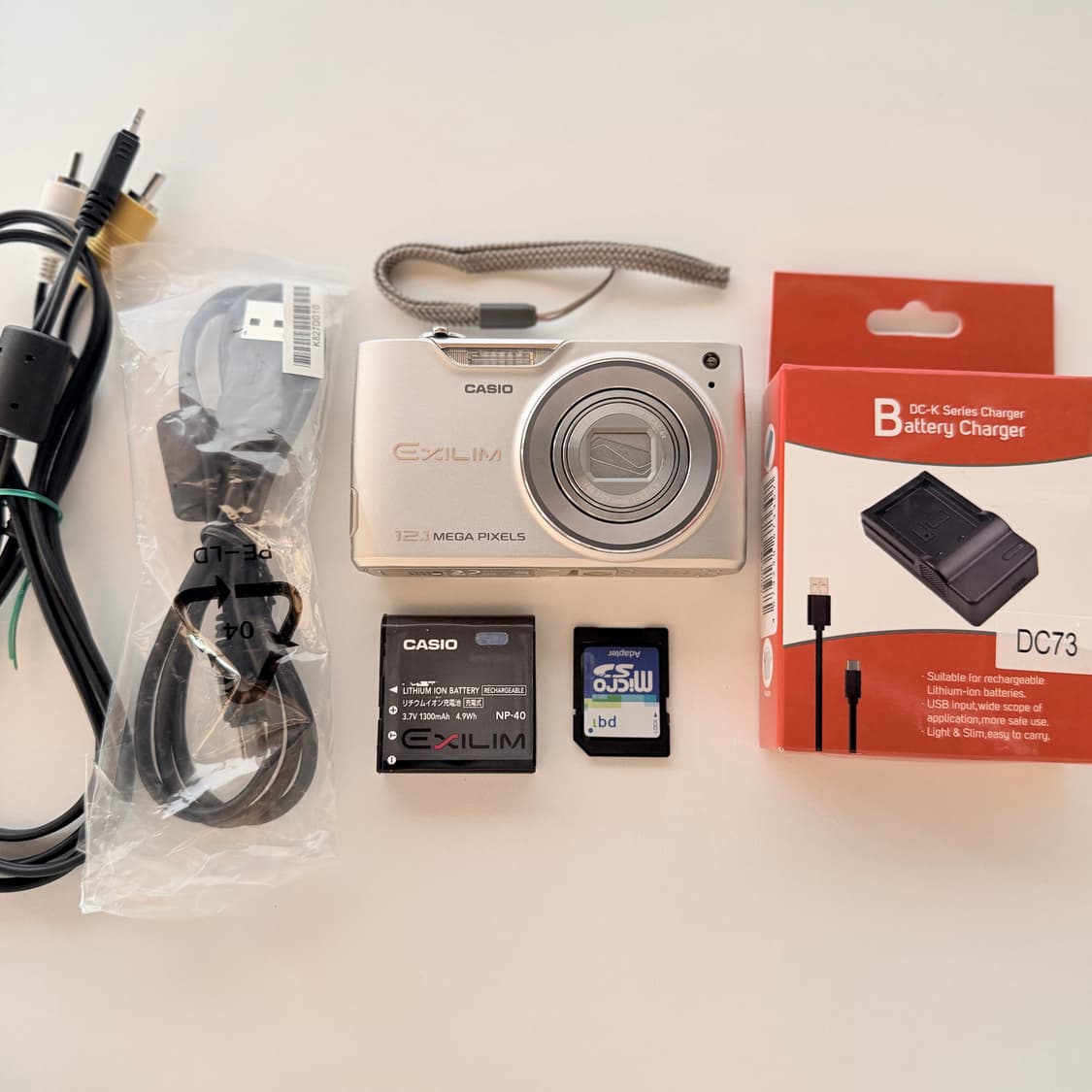 ✨태연 픽 업그레이드 모델 미품✨ 카시오 엑슬림 EX-Z450 실버 상품이미지2