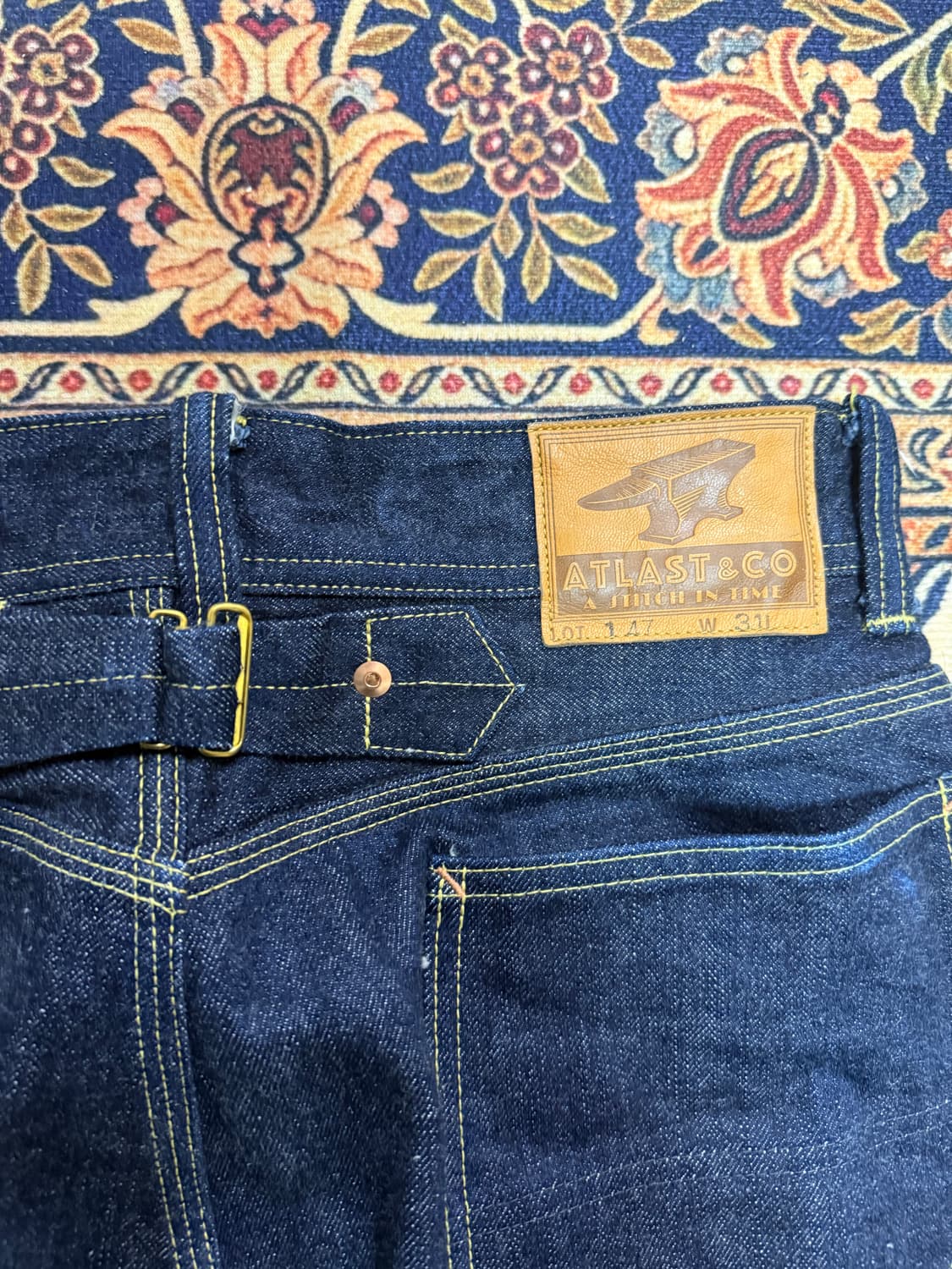 타임원클로딩 엣라코 147 denim pants 상품이미지3