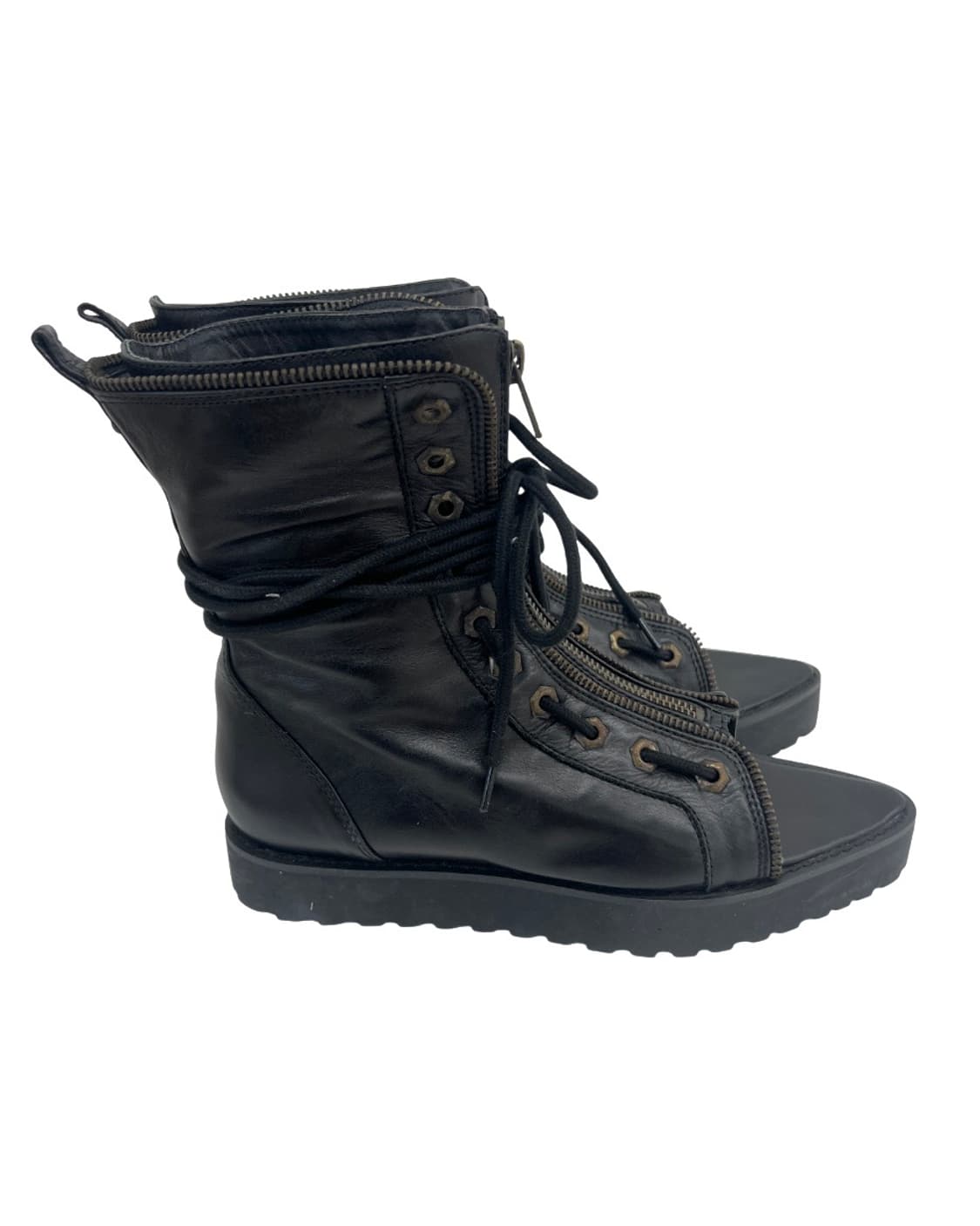 알렉산더 왕 머트 레이스 지퍼 부츠 상품이미지6