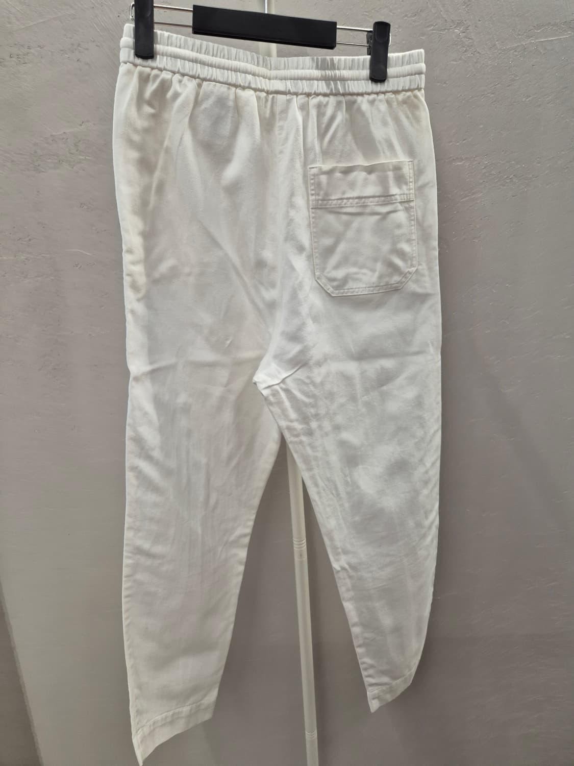 COS 흰색 면 트레이닝 바지  상품이미지3