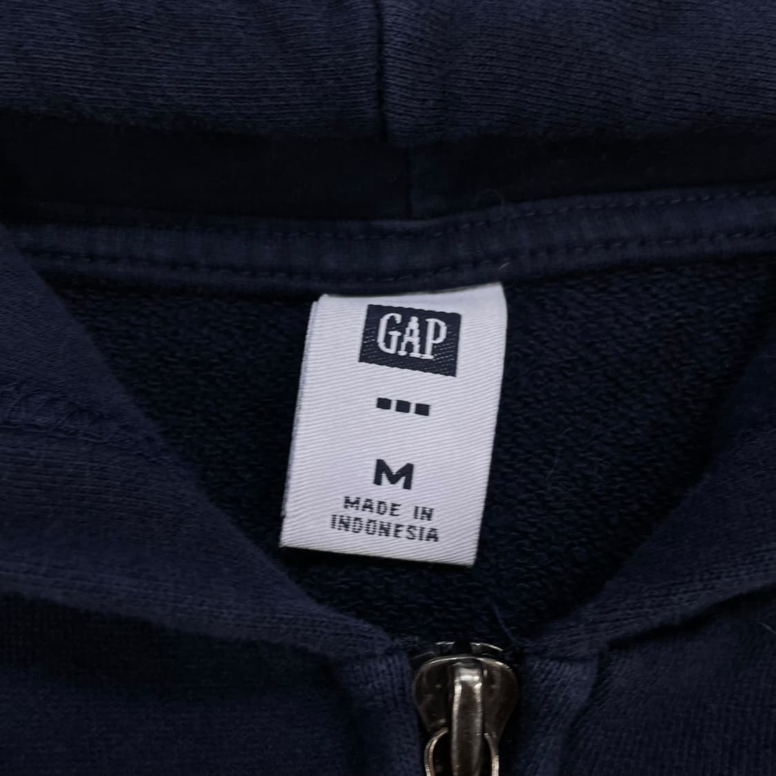 갭 GAP 빅 로고 후드집업 네이비 상품이미지4