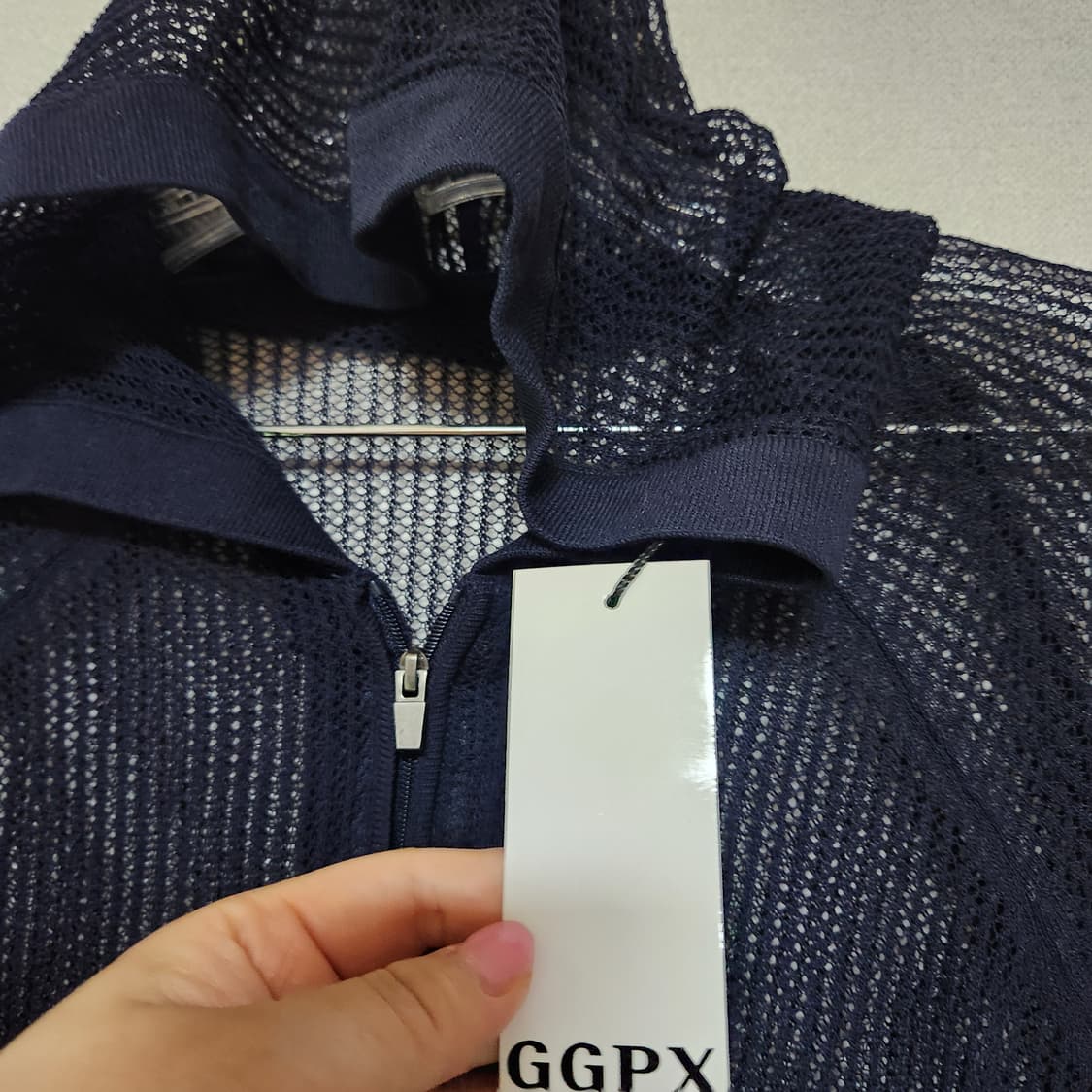 택새옷 25년 GGPX 니트 후드 집업 55 상품이미지3