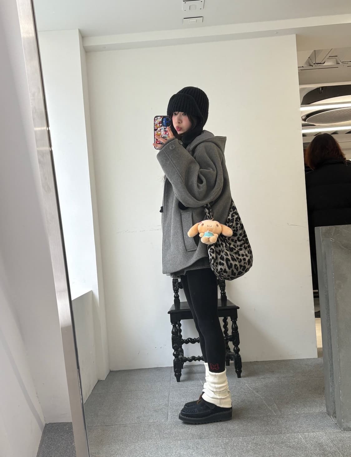 타입서비스 하프코트 그레이 상품이미지1