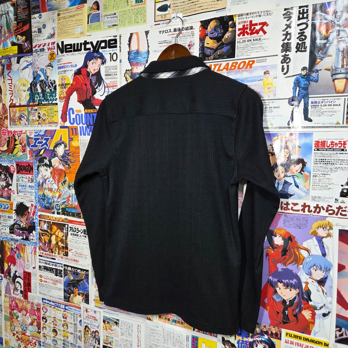 JPN 락시크 펑크 투웨이 골지 카라 집업 상품이미지6