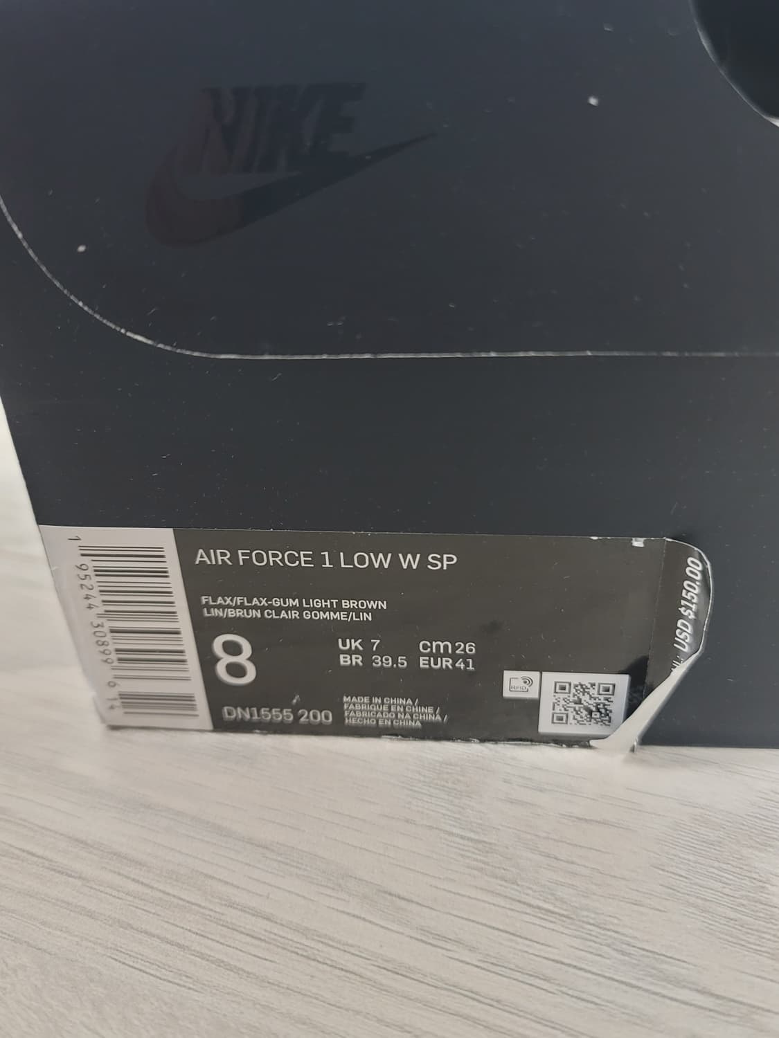 [260] <상태최상> 나이키x슈프림 된장 에어포스 상품이미지7