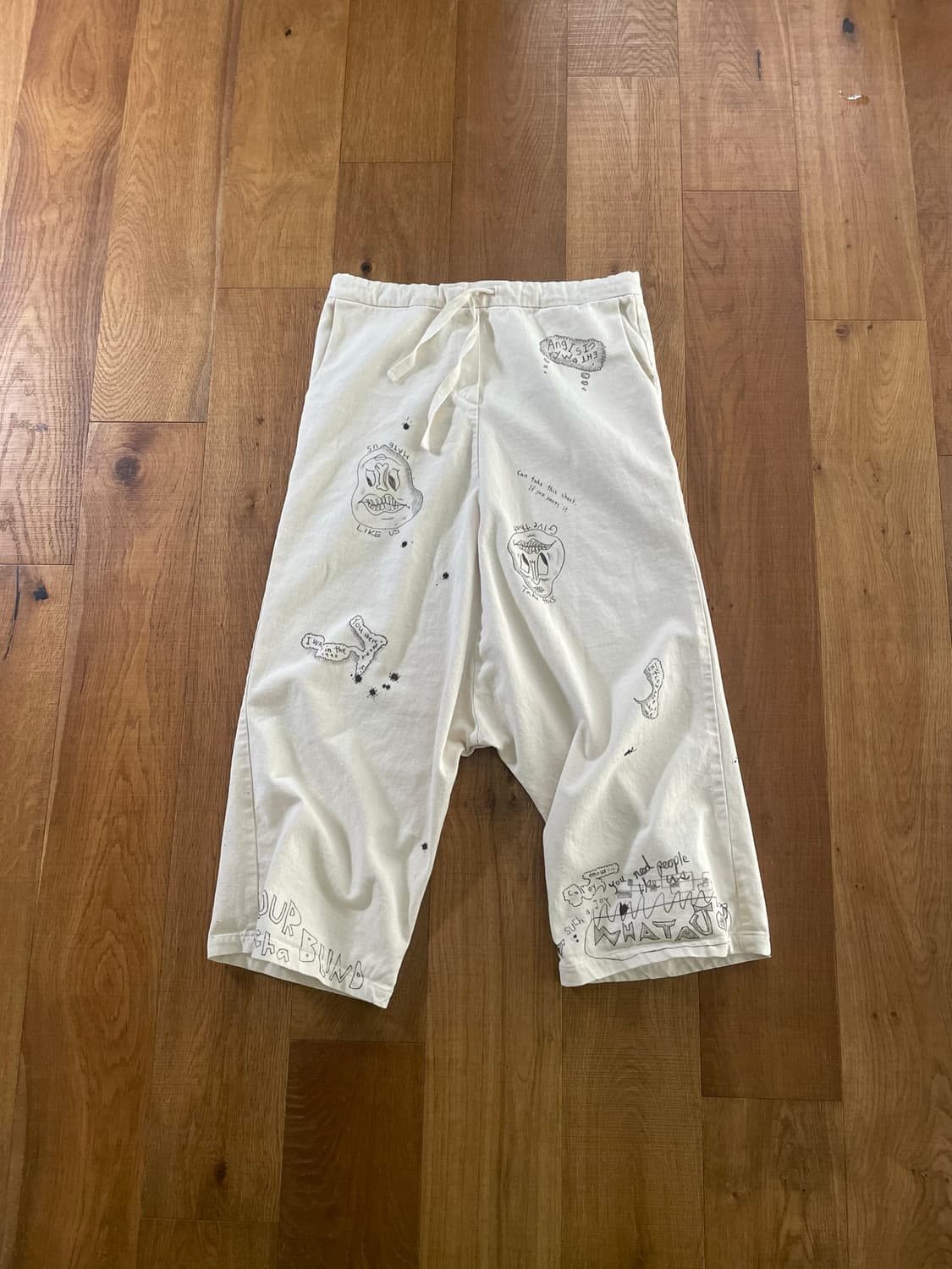 KZ ATELIER Hand Artwork Wide pants 상품이미지1