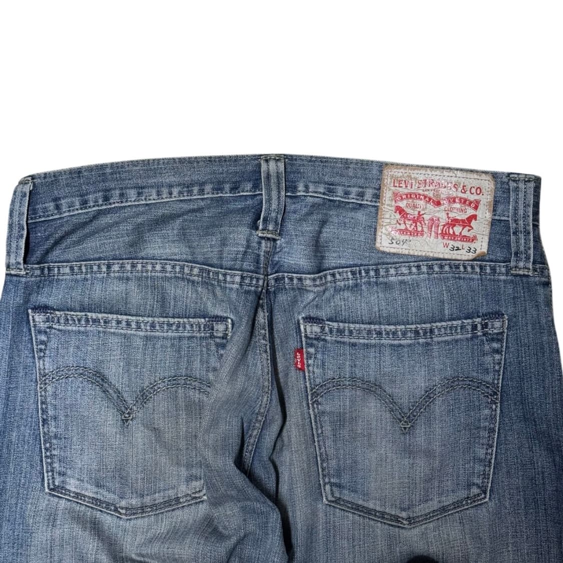 리바이스 504 워싱 데님팬츠 상품이미지6