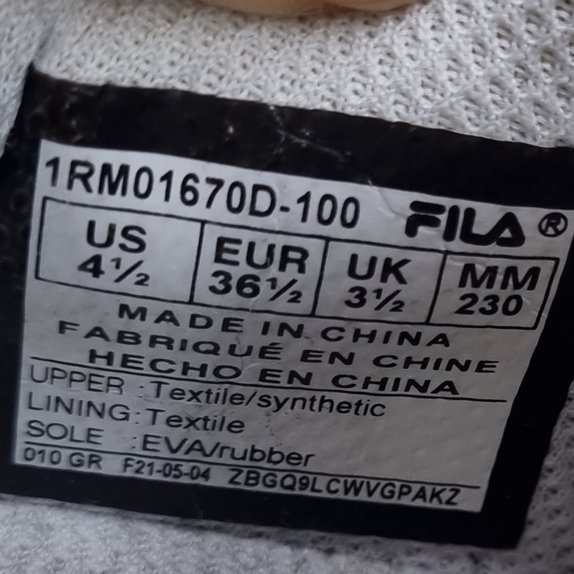 휠라 뉴런3. 여성운동화230  상품이미지6