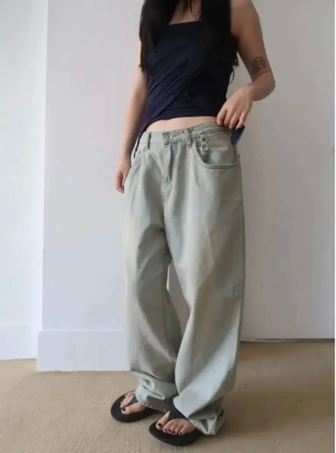 아워캐비넷 키링 데님 keyring loose jeans 상품이미지3