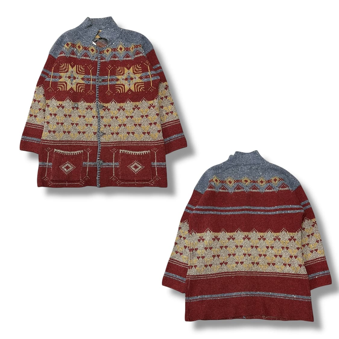 에스닉 뉴질랜드 울 가디건 s08366 상품이미지1