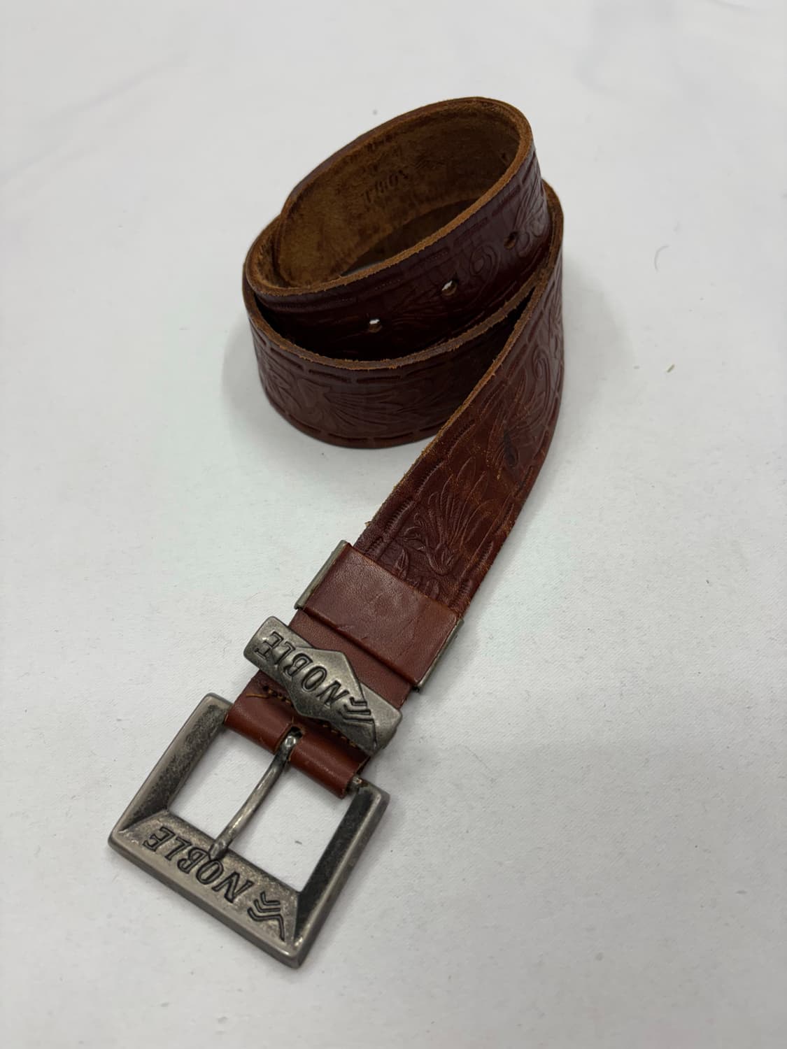 NOBLE 빈티지 웨스턴 버클 벨트 상품이미지1