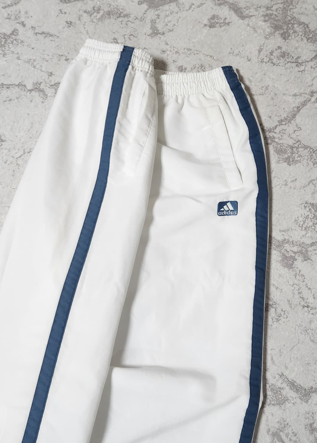 아디다스 사이드라인 흰하 트랙팬츠 바람막이 바지 상품이미지4