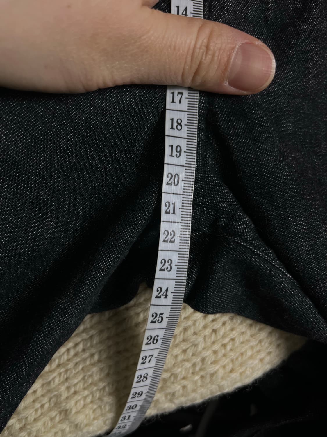 PRADA 프라다 Japan 데님 팬츠 27 상품이미지7