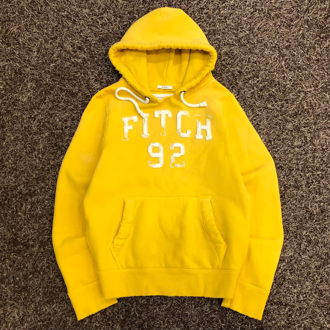 아베크롬비 옐로우 후드티 상품이미지1