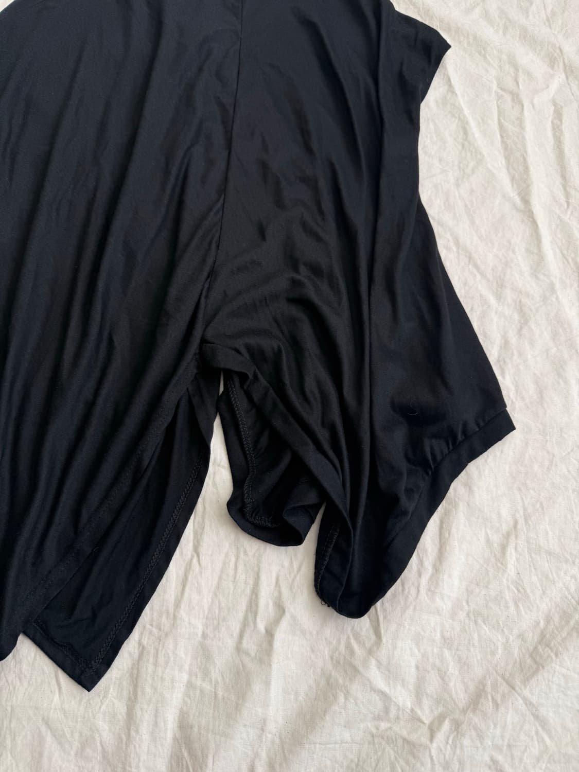 블랙 너드펑크 해골 탑 상품이미지6