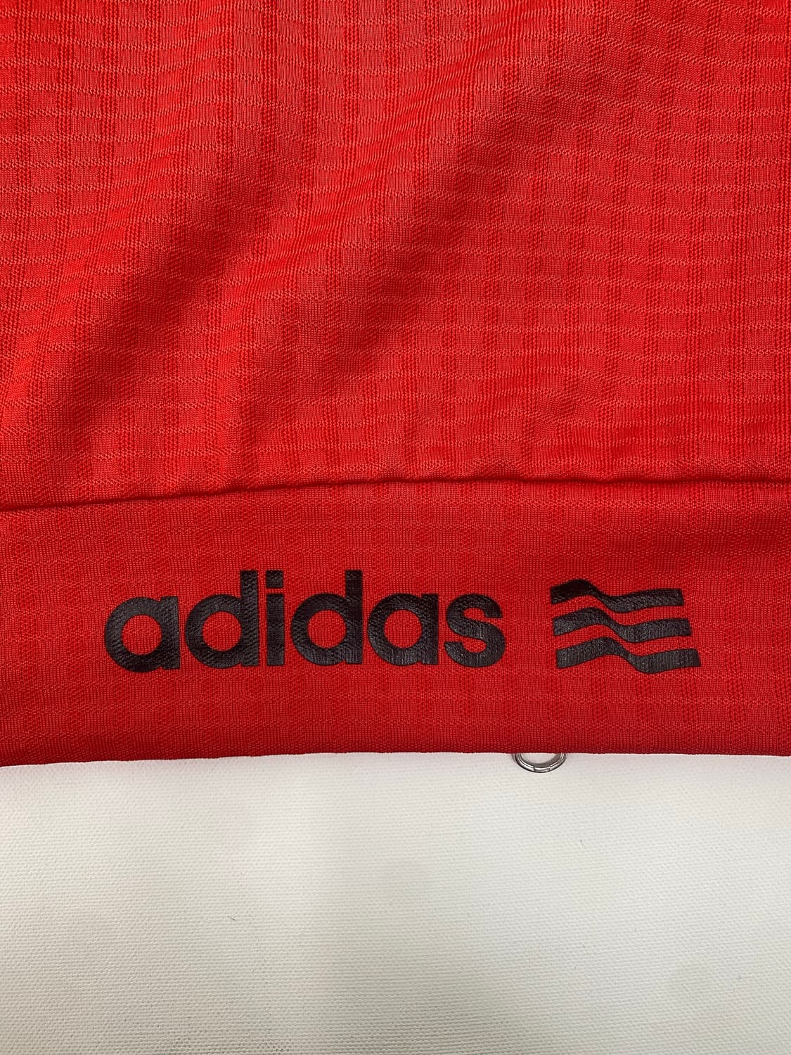 아디다스 레드 후드 집업 (M) 상품이미지5