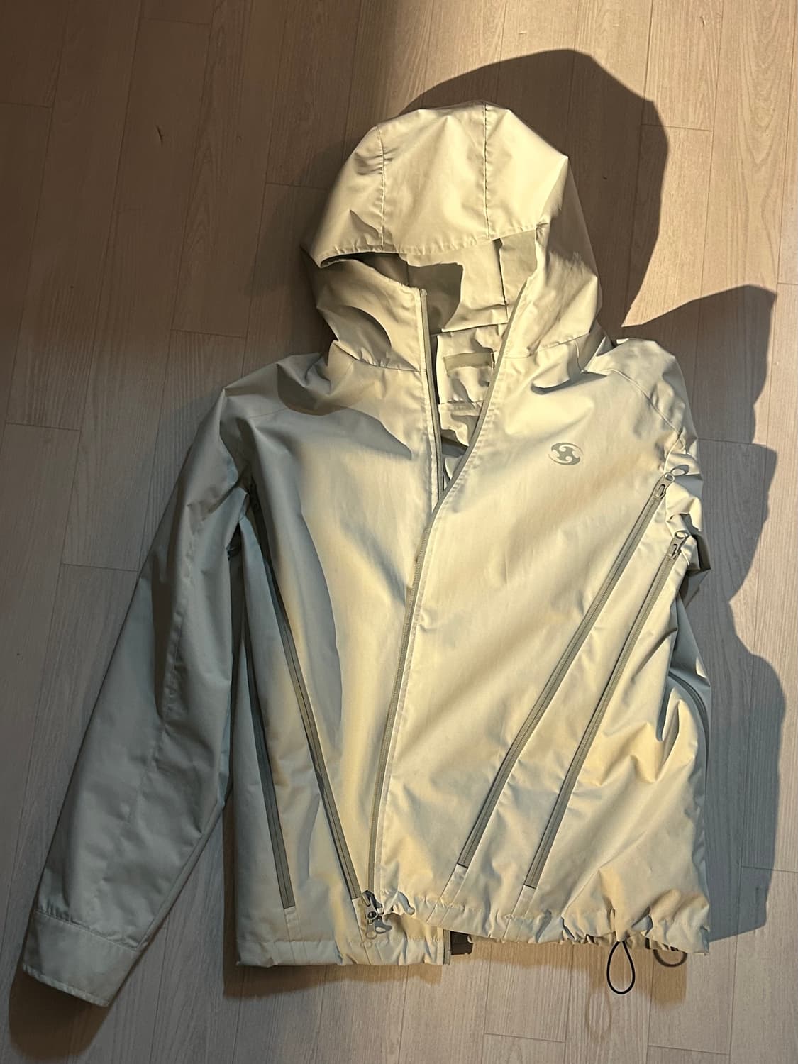 산산기어 지퍼자켓 오프화이트 상품이미지2