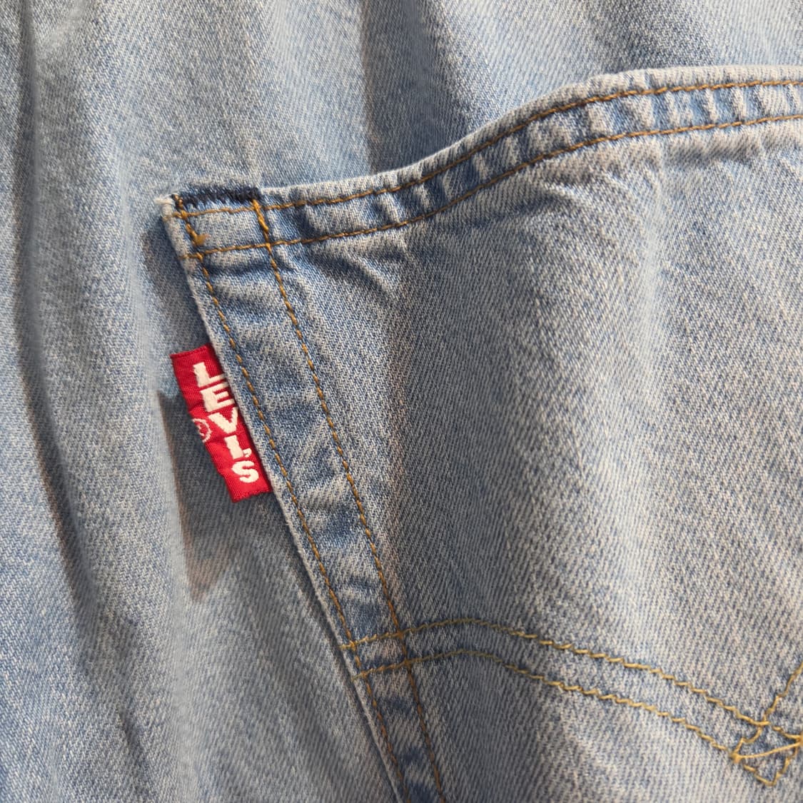 리바이스 패치워크 하이볼 데님팬츠 상품이미지4