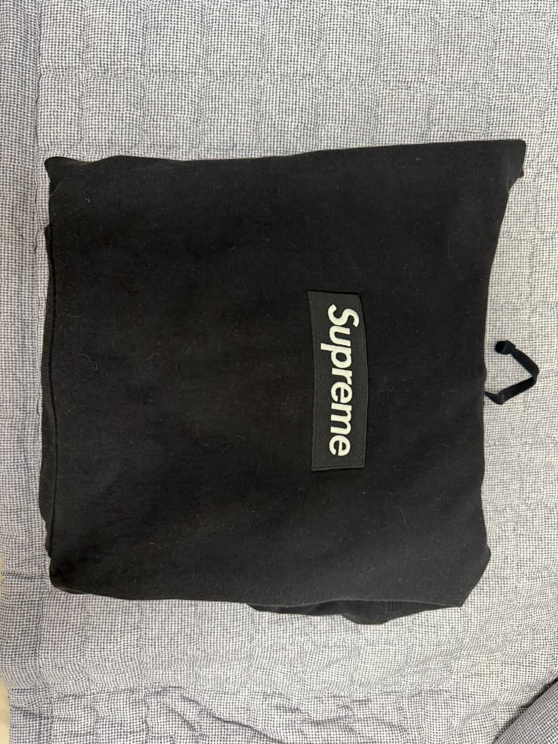 [M]슈프림 박스로고 블랙후드티 상품이미지1