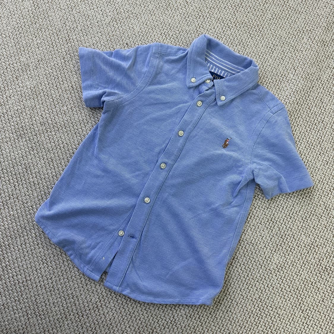 3 폴로랄프로렌 키즈 시어서커 셔츠 0414D 상품이미지1