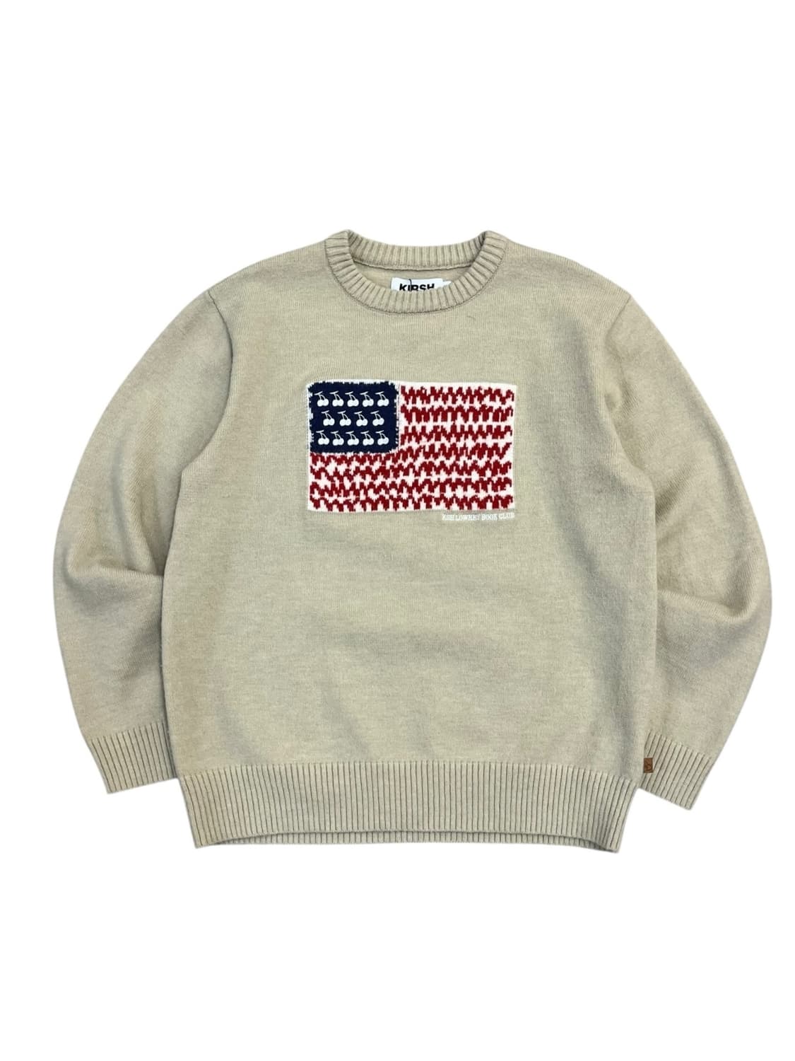 키르시 USA 그래픽 니트 베이지  #csz2873 상품이미지3