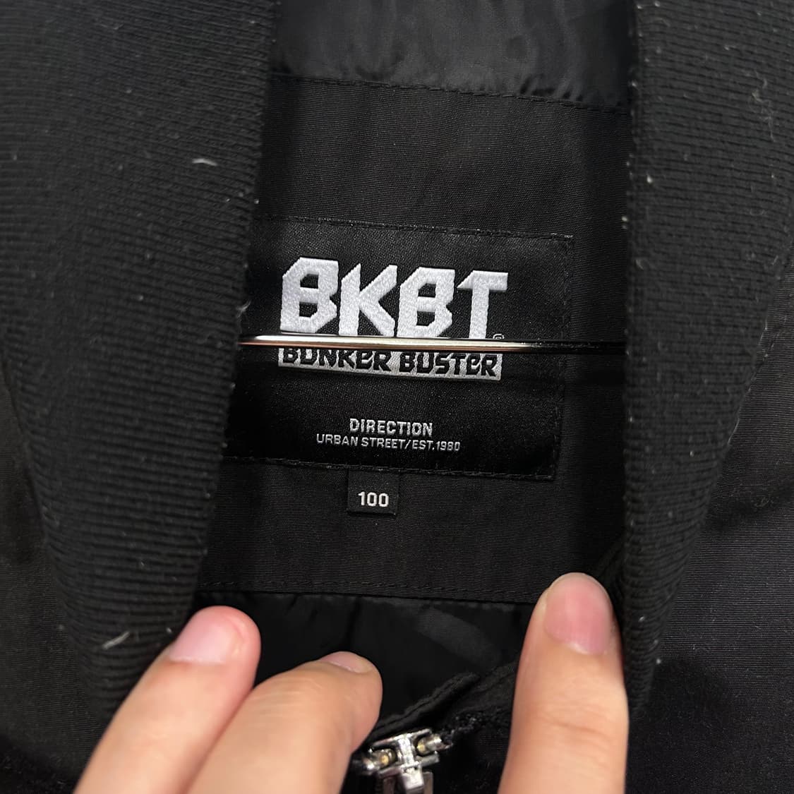 BKBT 와펜로고 경량 ma-1 항공 봄버자켓 상품이미지3