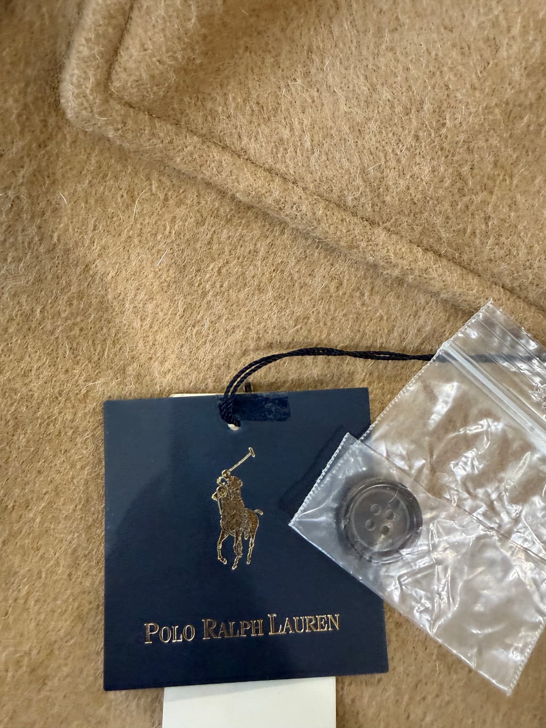 90's (데드스탁) 폴로 랄프로렌 풀 롱 더플코트 상품이미지8