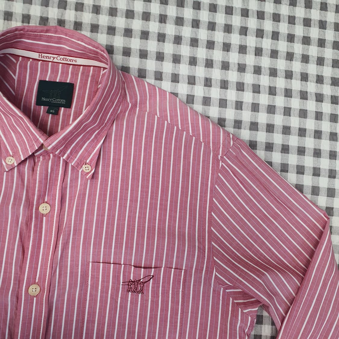 헨리코튼 긴소매 셔츠 남자95 상품이미지3