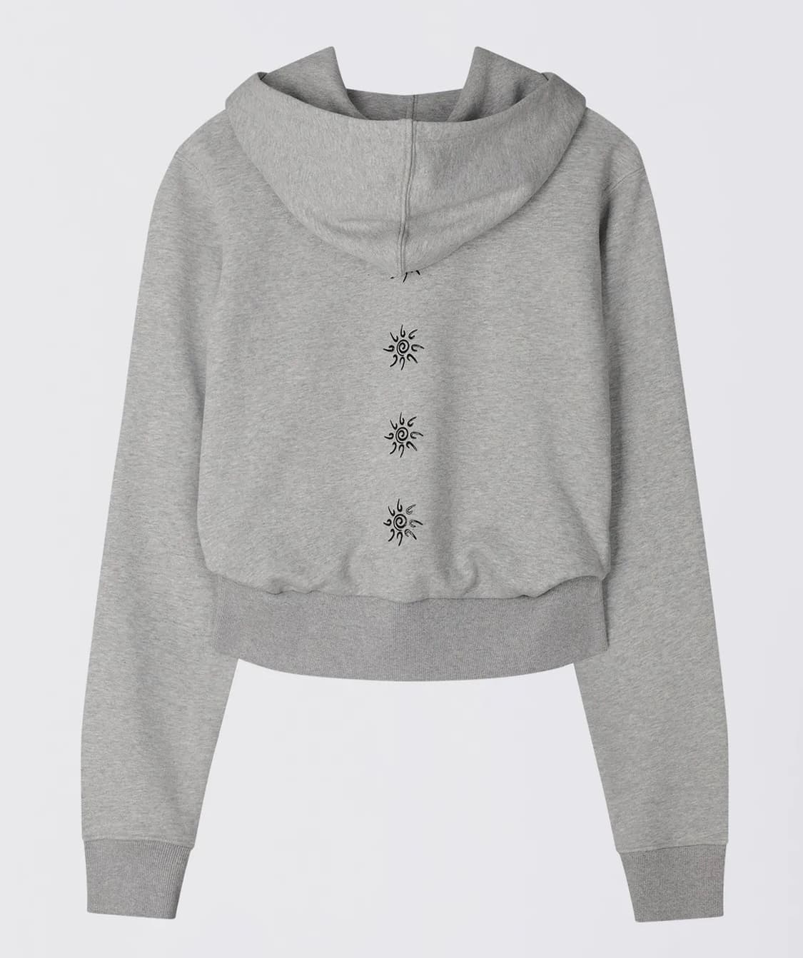 스컬프터 Sculptor Karma 카르마 후드 집업 멜란지 그레이 상품이미지2