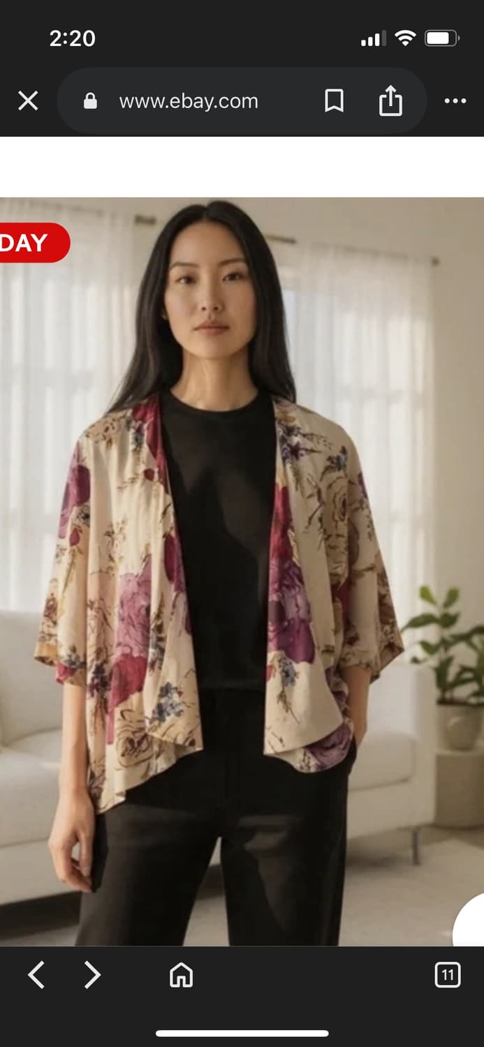 미국Anthropologie 기모노 자켓 상품이미지5