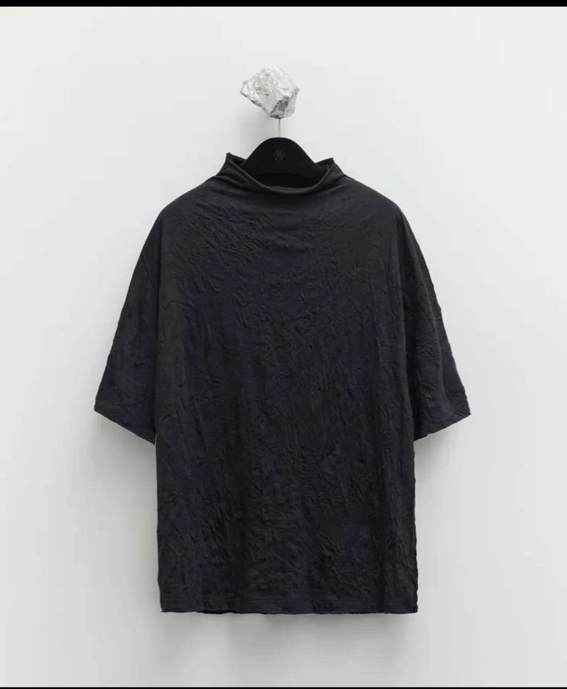 유스 크리즈 모크넥 티셔츠 Creased Mock-neck H/S T-s 상품이미지1