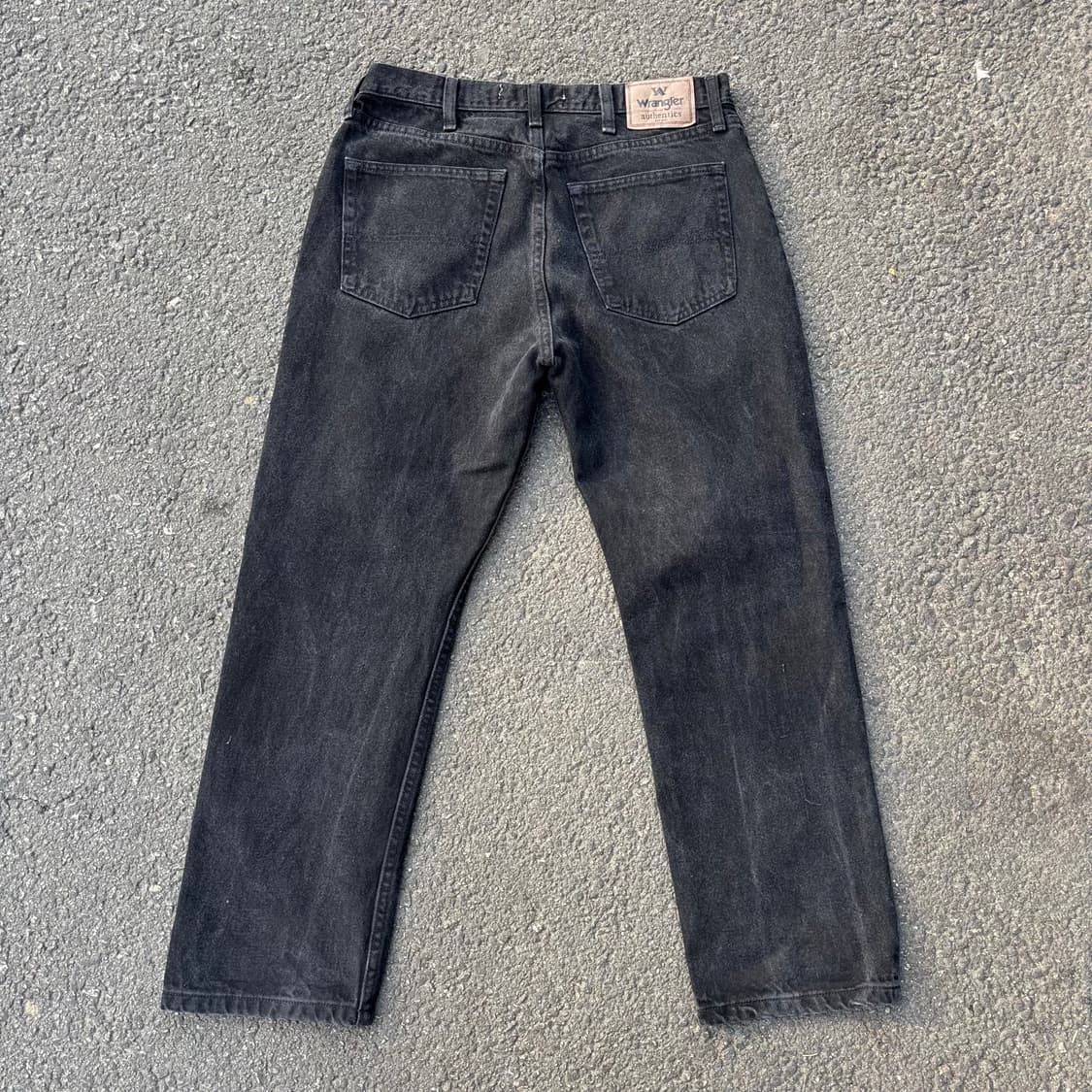 올드 랭글러 데님 팬츠 흑청 상품이미지5