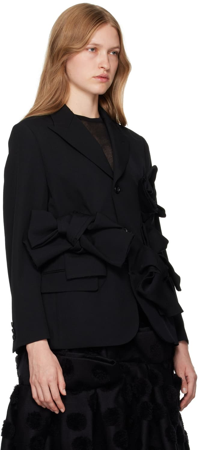 24aw Ribbon applique Blazer 상품이미지5