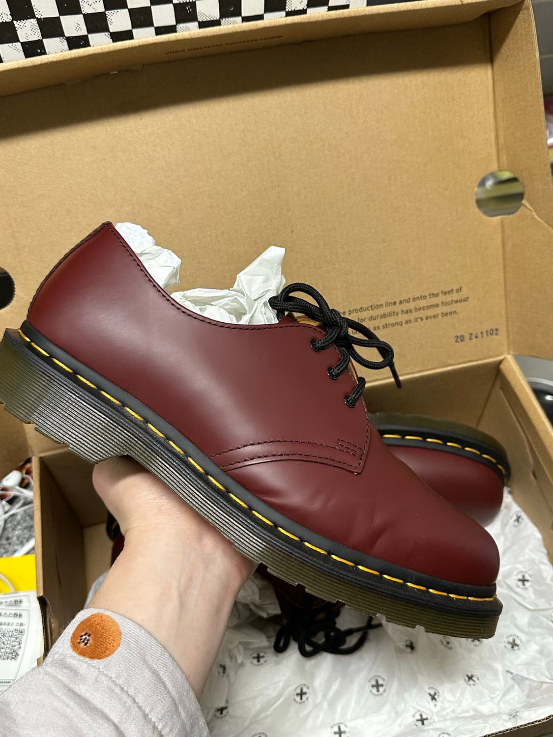 270 닥터마틴 1461 스무스 체리레드 상품이미지3